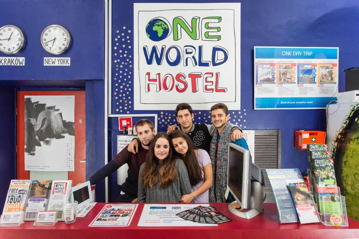 Хостелы One World Hostel Краков-13